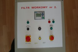 Projekt wykonawczy i remont sterowania filtra workowego