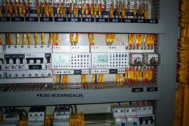 Modernizacja szafy zasilająco – sterowniczej oczyszczalni ścieków w Zbójnie